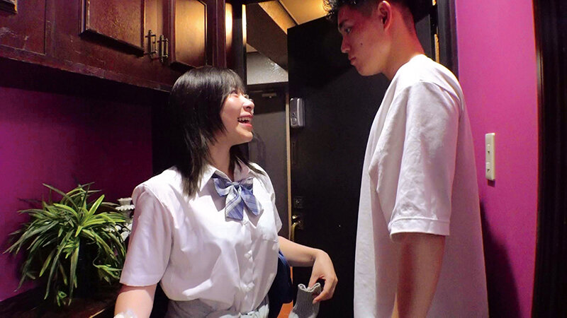 「胡桃さくら・沙月恵奈・柏木こなつが学生服で魅せる超絶手コキ＆中出し！美少女JKの寸止めテクニック」のサンプル画像10枚目