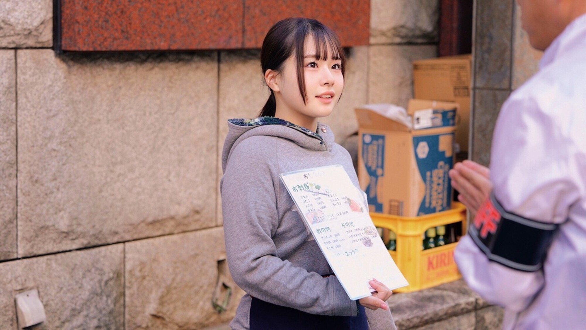 「働くカワイイ看板娘の皆さん!!「仕事の合間に筆下ろししてくれませんか!?」6休憩中に童貞くんの悩みを聞いてると母性本能くすぐられ膣がキュンキュン赤面発情(^^;)「私が・・・初めてじゃダメかな」ミラクル展開ww勤務中に童貞卒業ナマハメ連続中出しセックスSP」のサンプル画像11枚目