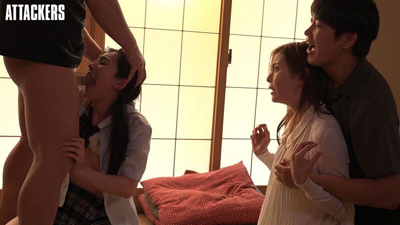 「皆月ひかる・葵百合香が母娘で辱めを受け中出しされる背徳的な禁断関係」のサムネイル