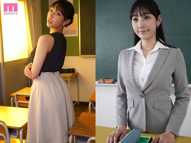 「白浜果歩が痴女教師に！男の潮吹き・フェラ・騎乗位で生徒を責めまくる濃厚プレイ」のサンプル画像1枚目