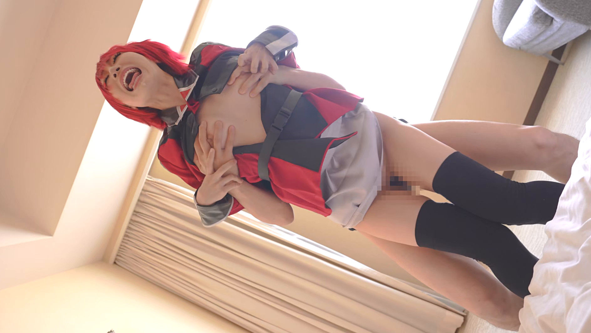 「【中出し】厳選美少女にコスプレさせてオレの子を孕ませる！【ル●マリア・ホーク】」のサンプル画像8枚目