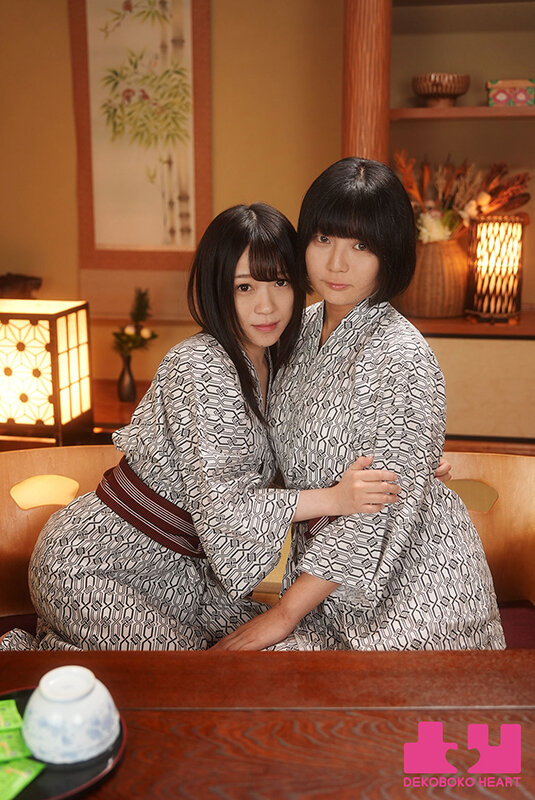 「南梨央奈×乃木蛍のレズビアン初体験！温泉旅行で芽生えた濃厚レズキス＆接吻プレイ」のサムネイル