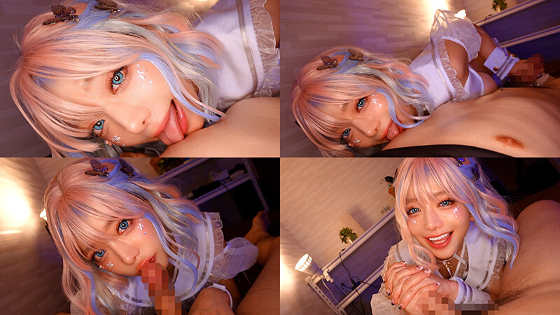 「【巨乳ギャル】コスプレイヤーに痴女られ潮吹き中出し三昧！体液まみれの秘密のタダマン生活」のサンプル画像17枚目