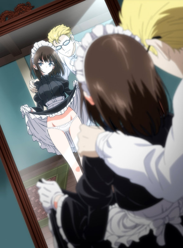 「メイド教育 瑠璃川椿 THE ANIMATION｜お嬢様令嬢が拘束され辱めを受ける中出し処女喪失アニメ」のサンプル画像4枚目