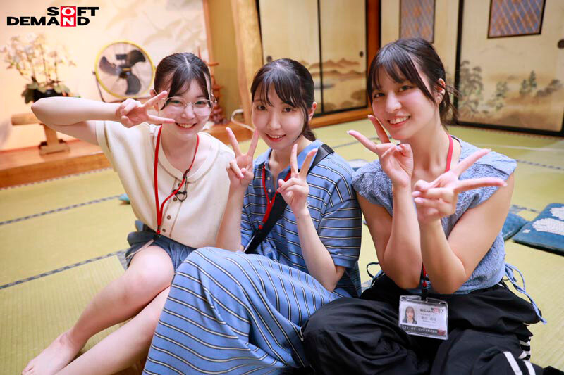 「倉持侑未・釜谷明日華・菱沼萌咲がOL姿で童貞くんを優しく筆おろし!ドキドキ初体験ドキュメント」のサンプル画像2枚目