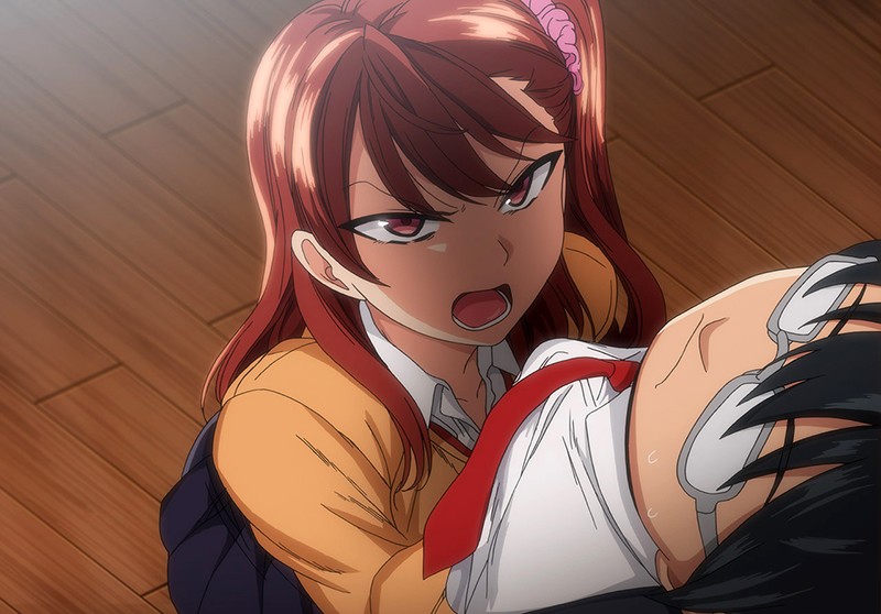 「巨乳女子校生が3P・4Pで中出しされるOVAイジラレ復讐催眠のエロアニメフェラシーン」のサンプル画像7枚目