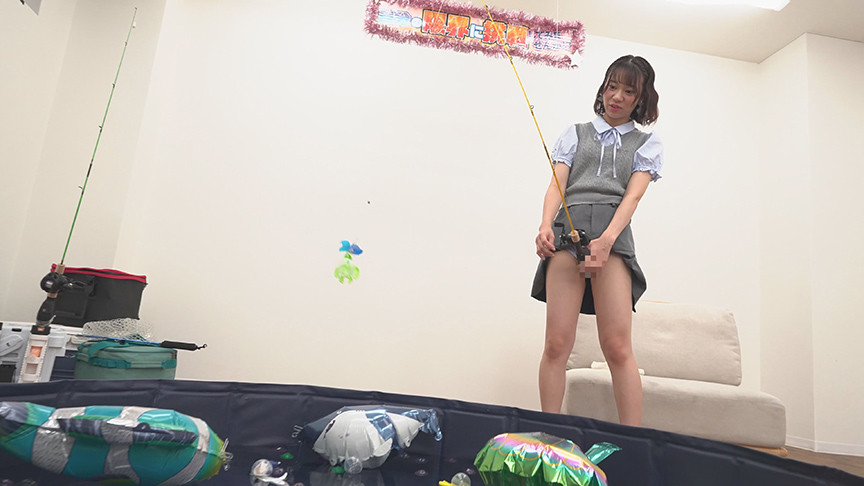 「街行く素人JDが極太バイブ釣り竿でアクメフィッシング 即ハメ魚にフェラチオ魚!罰ゲームにギョっとして、総額50万円の賞金魚を釣り上げろ!バイブの激震&アクメの快感に耐えて、フィッシュON!~さくら編~」のサンプル画像2枚目