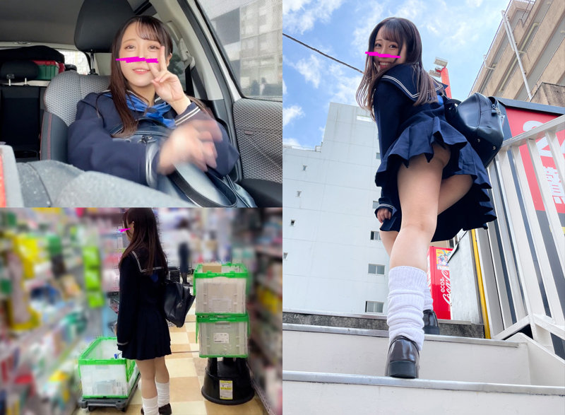 「美少女めいの美乳が揺れるフェラ＆中出しプレイ動画【素人娘の本気セックス】」のサムネイル