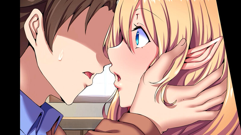 「【お姉さん】美人エルフ娘たちとの3P・4Pハーレム体験！フェラで快楽を教え込む濃密プレイ」のサンプル画像3枚目