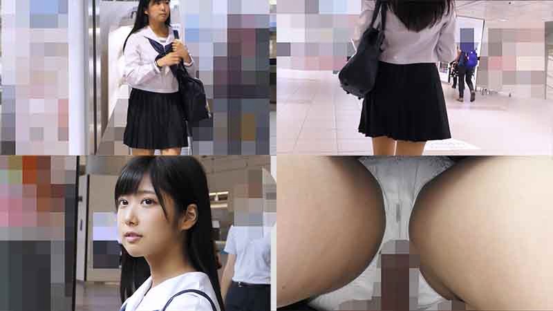 「美少女Nちゃんが制服姿で恥ずかしい辱めプレイ！最後は禁断の中出しフィニッシュ」のサンプル画像1枚目