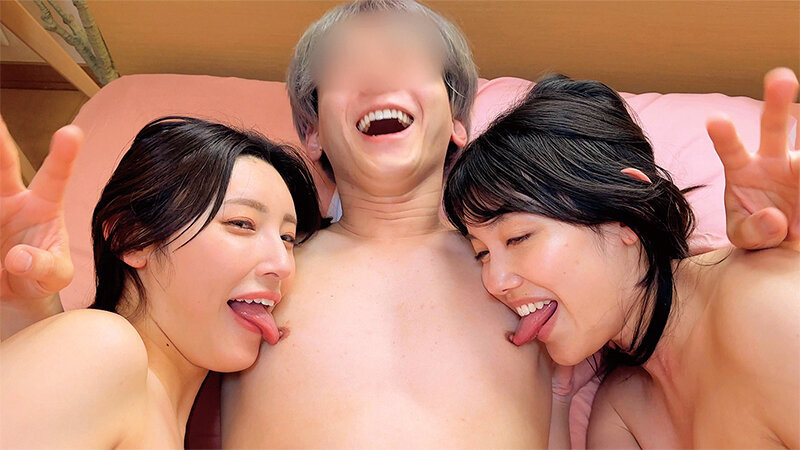 「素人巨乳お姉さん2人と夢の3Pハーレム！痴女責め騎乗位で中出しされる極上体験」のサンプル画像7枚目