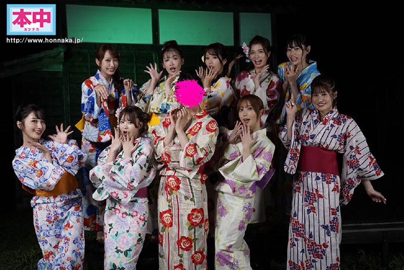 「七瀬アリス・松本いちか他美少女9人が挑む中出し肝試し！スレンダー巨乳女優の林間学校企画」のサムネイル