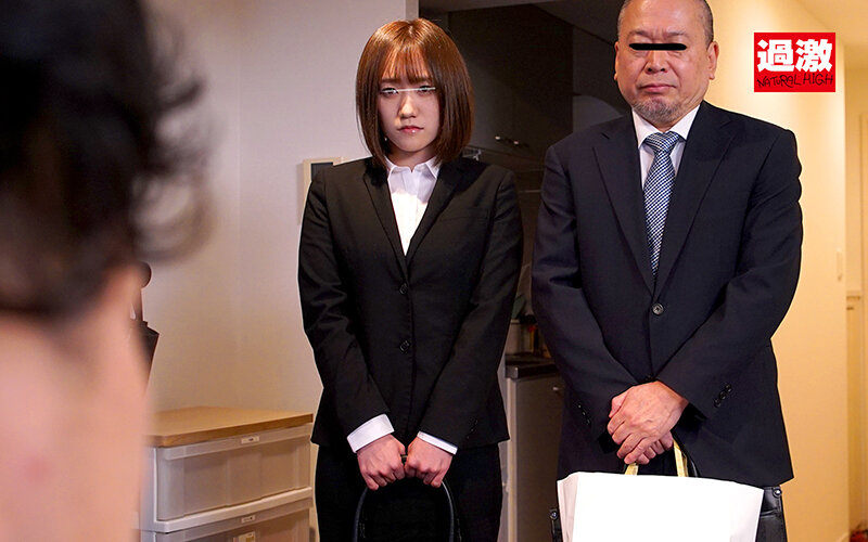 「【OL】クレーム対応で謝罪するビジネススーツ美女の手コキ顔射プレイ【名前不明の美人女優】」のサンプル画像15枚目