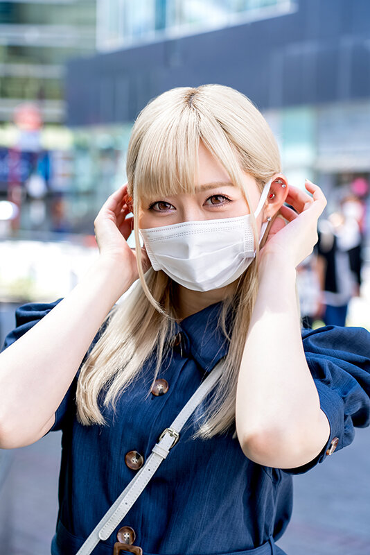 「【素人女子大生】美乳の金髪美少女RENちゃん20歳のハメ撮り中出し映像｜韓国アイドル好き天使級ボディ」のサムネイル