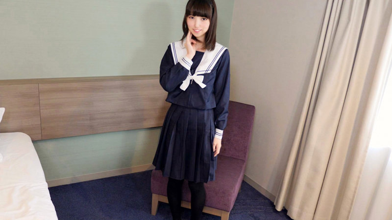 「【素人美少女】スレンダー美乳の制服女子校生とコスプレハメ撮り!フェラから騎乗位で中出しフィニッシュ」のサンプル画像2枚目