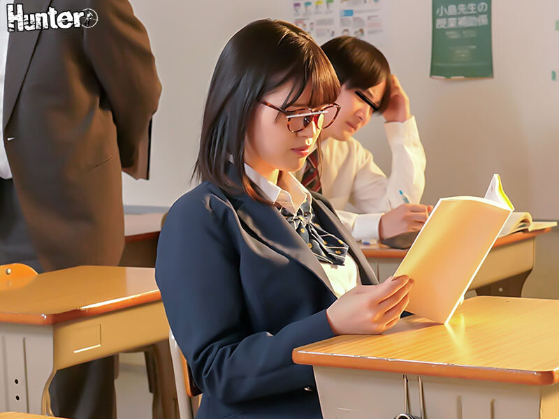 「【中出し】メガネ女子校生の学級委員長が放課後に見せる秘密の顔｜学生服JK動画」のサンプル画像2枚目