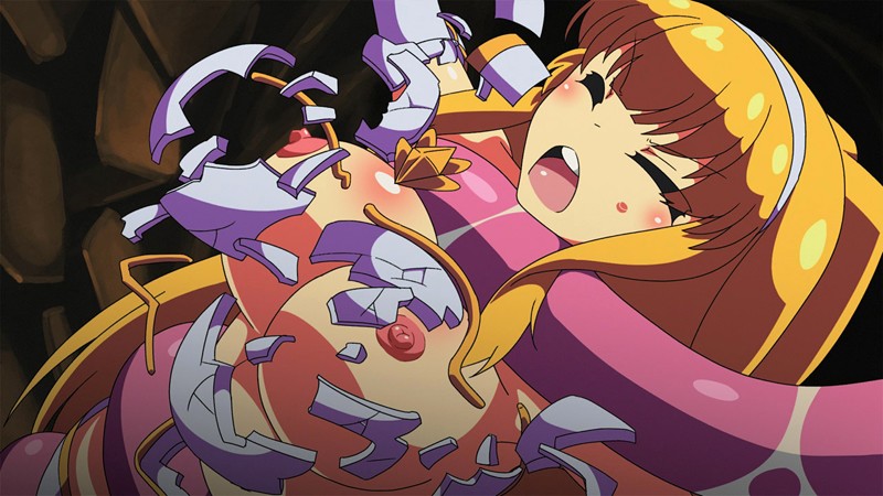 「巨乳ヒロインが触手と3P・4Pで辱めを受けるOVAヴァルキリーハザードの見どころ」のサンプル画像8枚目