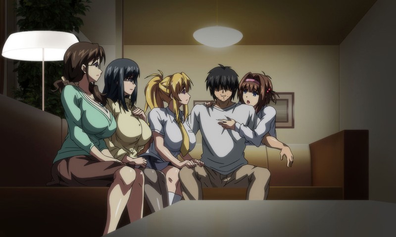 「巨乳人妻と義母が登場する姉妹ハーレム作品｜大家族との禁断の関係を描いた人気アニメ」のサンプル画像14枚目