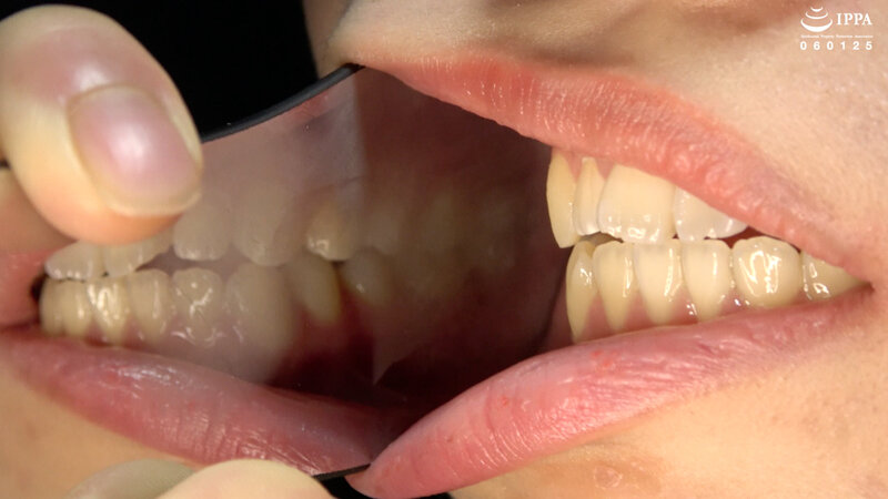 「【江澄ゆゆ】美少女M女の口内・のどちんこ観察！激レア接写で魅せる歯フェチ動画」のサンプル画像6枚目