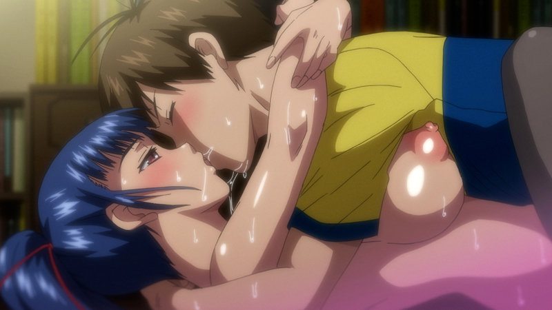 「【OVAじょしラク！＃5】巨乳女子校生とのハーレム中出しシーンが話題のアニメ作品」のサンプル画像5枚目