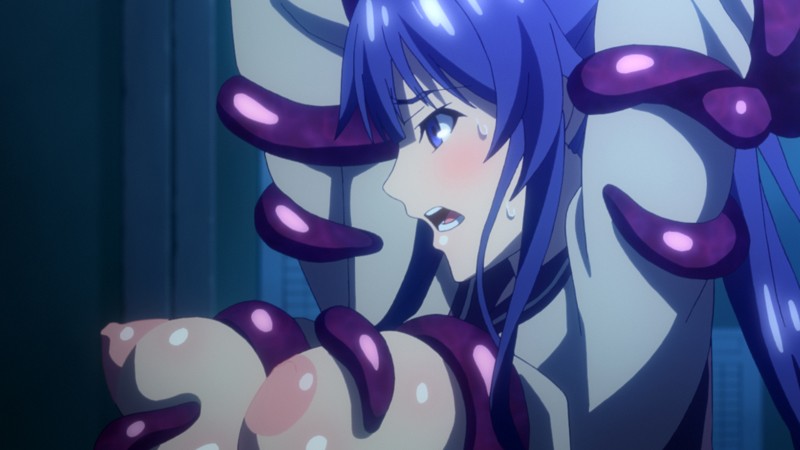 「美少女女教師が触手に襲われる学園ホラー｜学園侵触 ×× of the Dead 下巻【アニメ】」のサンプル画像3枚目