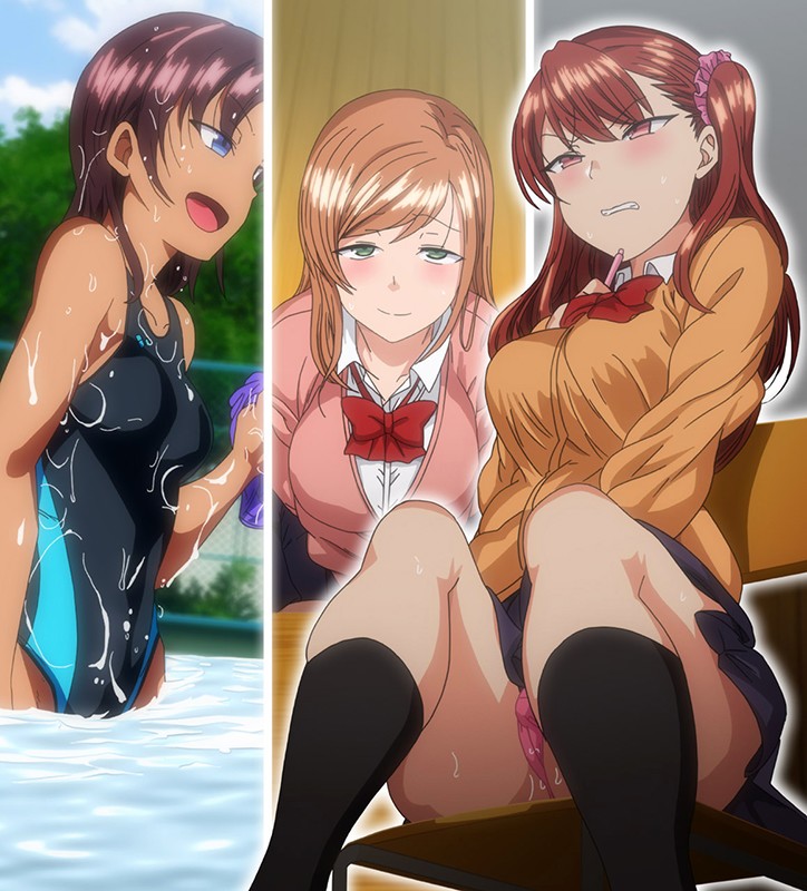 「巨乳女子校生が3P・4Pで羞恥プレイ｜イジラレ復讐催眠＃3の中出し展開がエロい」のサンプル画像2枚目